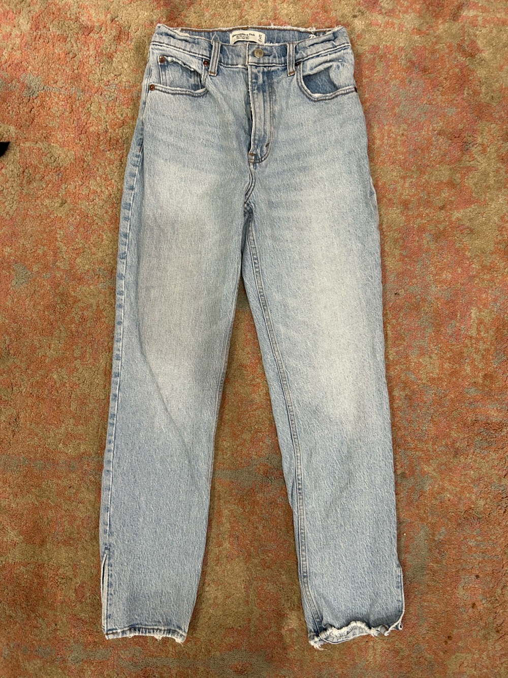 Abercrombie & Fitch 90s Straight Ultra High Rise Jeans – Size 27 Short